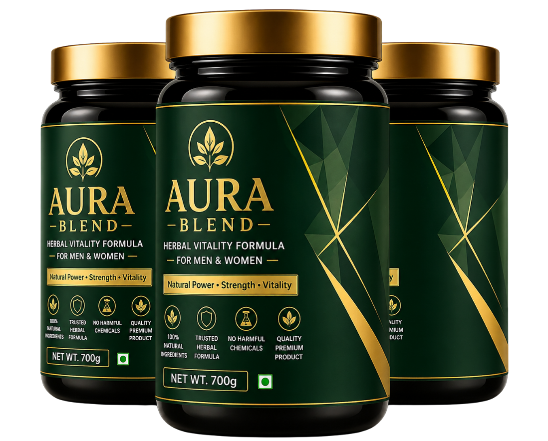 aura blend bottles